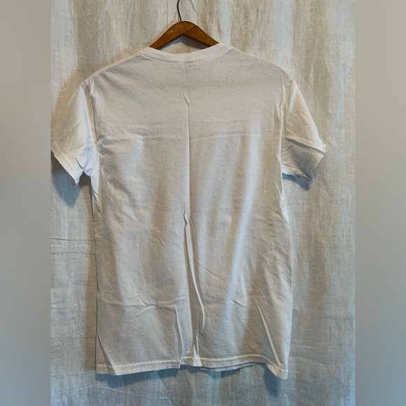 Cleveland Monsters Hockey Gildan Heavy Cotton White T-Shirt - Picture 4 of 4